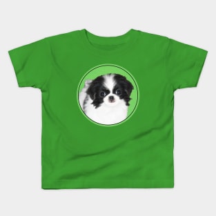 Japanese Chin Puppy Kids T-Shirt